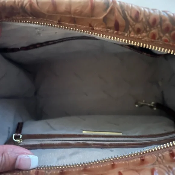 Brahmin Melbourne Collection Priscilla satchel in excellent condition - Picture 11 of 12